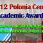 2012 Polonia Centre Academic Awards Application Now Available 2012 Polonia Centre Academic Awards Application Now Available